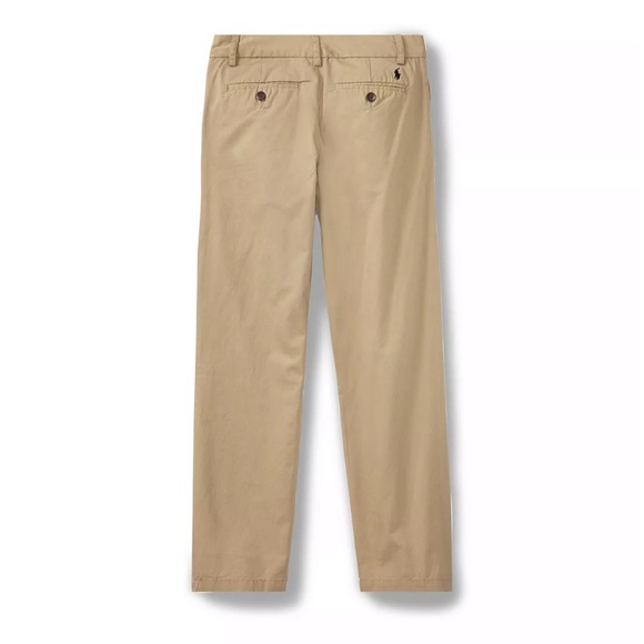 Polo Ralph Lauren Big Boys size 7 Straight Fit Stretch Twill Khaki pants - Picture 2 of 6